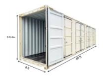 NEW 40' High Cube Multi-Door Container