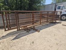 Lot of 5 Steel 24' Cattle Panels