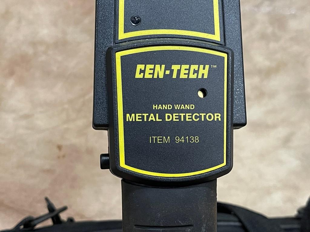 Cen-Tech Hand Wand Metal Detector