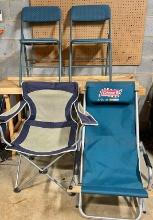 Lot of Folding Chairs