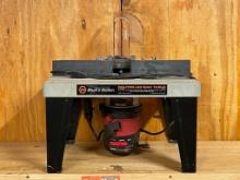 Small Black & Decker Router and Jigsaw Table