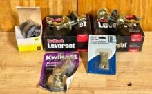 Lot Of 4 Assorted Kwikset Lever Set Locks