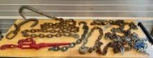Come-A-Long And Chain Lot