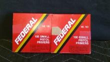 174 Federal #100 Small Pistol Primers