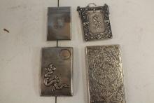 CIGARETTE and CARD HOLDERS