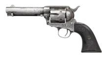 ANTIQUE COLT SAA REVOLVER CHAMBERED IN 41 COLT.