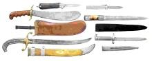 6 MILITARY & ASSOCIATED EDGED WEAPONS.