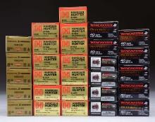 580 RDS. (29 BOXES) 40 S&W AMMO HOLLOW POINT AMMO.