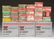APPROXIMATELY 2,200 ROUNDS OF ASSORTED .22 SHORT