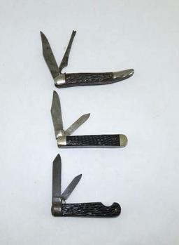 (3) Imperial 2 - Blade Folding Knives