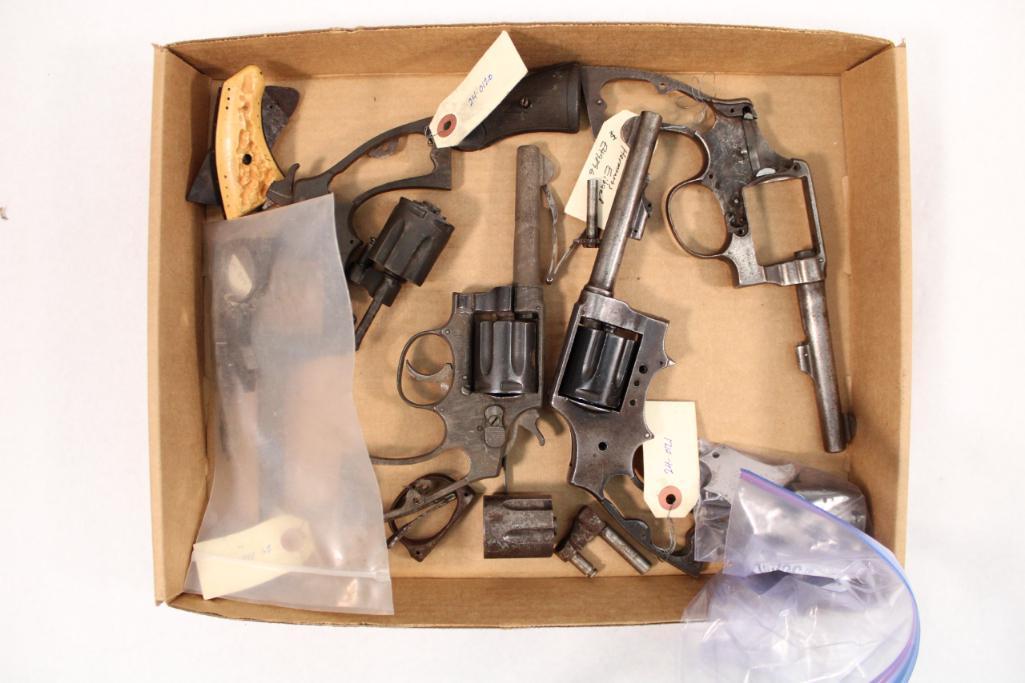 (4) pc. Gunsmith's Double Action Revolver Lot
