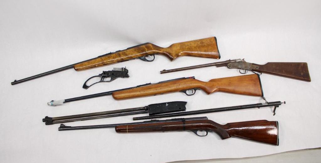(6) pc. Gunsmith's Rimfire Rifle Lot