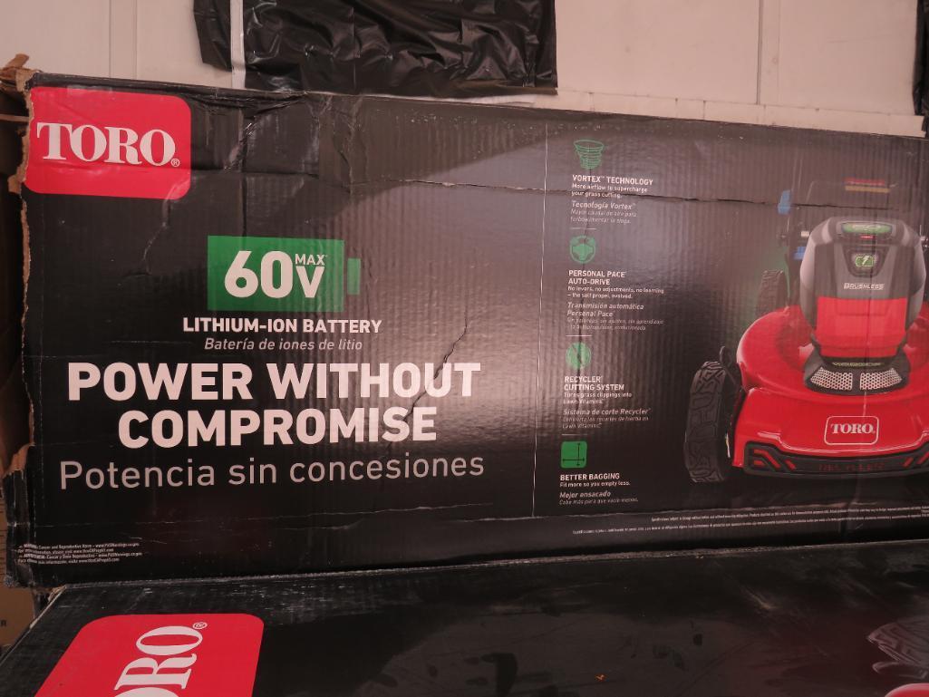 Toro 60v, 22" Self-Propelled Push Mower
