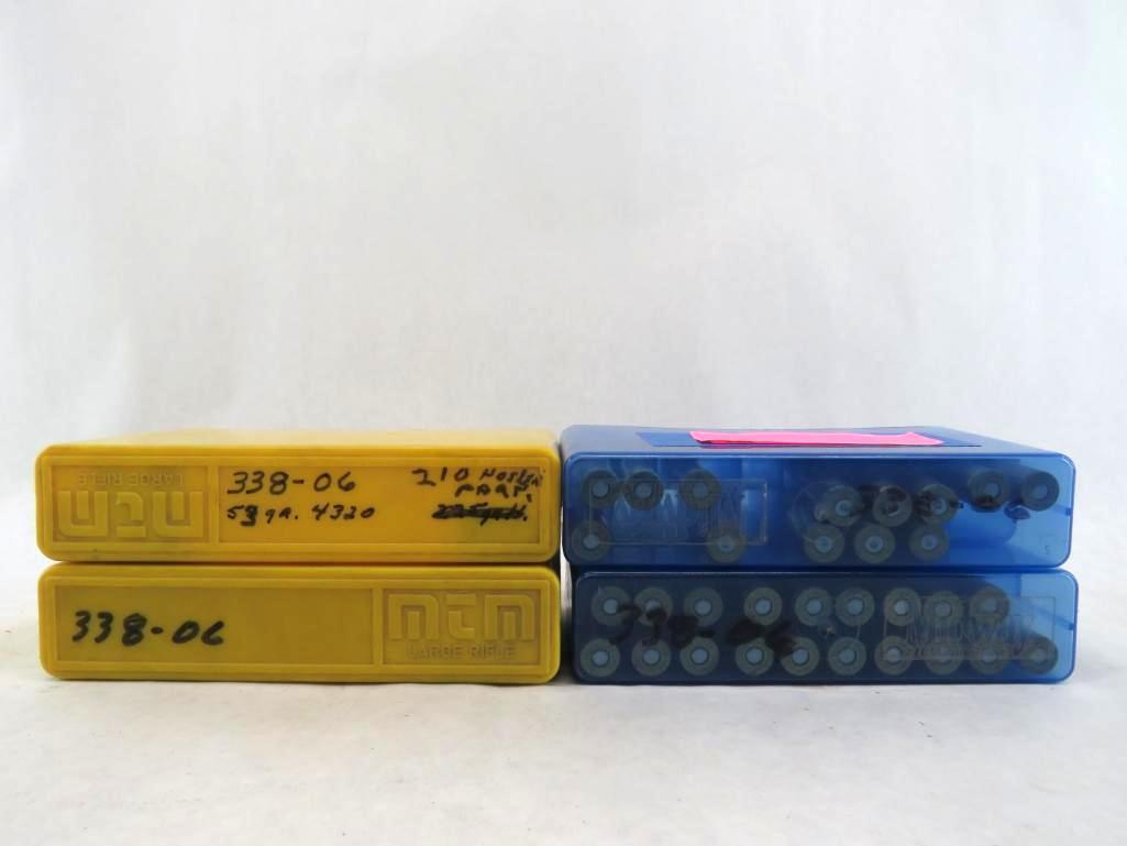 (42) .338-06 Cartridges