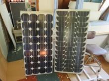 (2) 75w Solar Panels