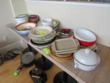 Asst. Decorative Platters, Plates, and Bowls