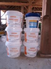 (6) Pails of Pool Chemicals