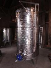 St. Pats 1900L Stainless Steel Red Wine Tank