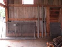 Mesh Locker Room Panels and Uprights