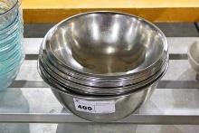 MISC. STAINLESS STEEL MIXING BOWLS