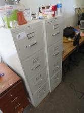 4-DRAWER FILE CABINETS