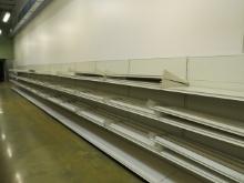 LOZIER WALL SHELVING - 72IN TALL 22/22 52FT RUN - SOLD BY THE FOOT