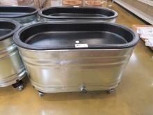 NEW 50-INCH ICE-DOWN DISPLAY TUB WITH DRAIN