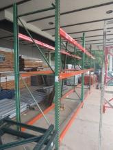 10FT TALL PALLET RACKING - 42IN DEEP, 8FT BEAMS - SOLD BY THE OPENING