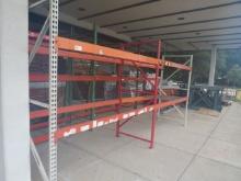 8FT TALL PALLET RACKING - 42IN DEEP, 8FT BEAMS - SOLD BY THE OPENING