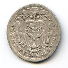 Austria/Salzburg 1726 silver 4 kreuzer good VF