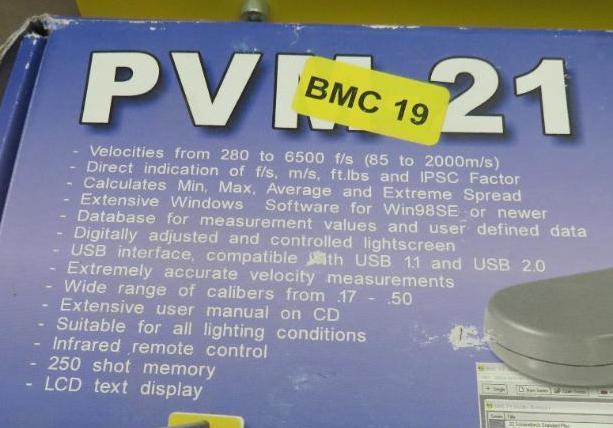 PVM 21 BMC 19 Chronograph