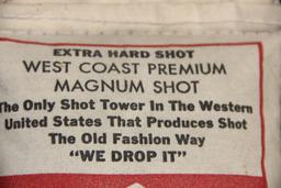 25 lbs. West Coast Premium Extra Hard No.6 Lead Shot
