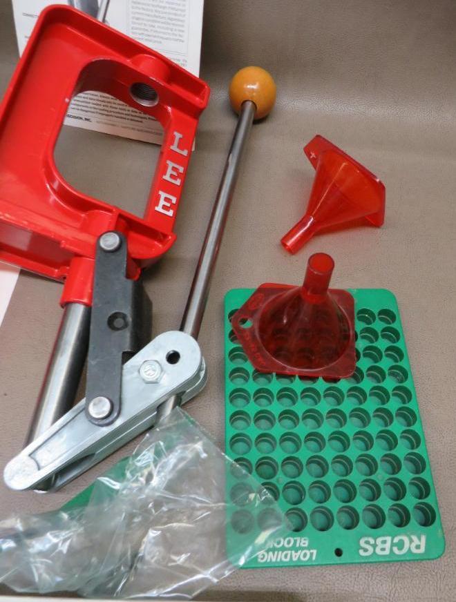 Lee Reloading Press and Accessories