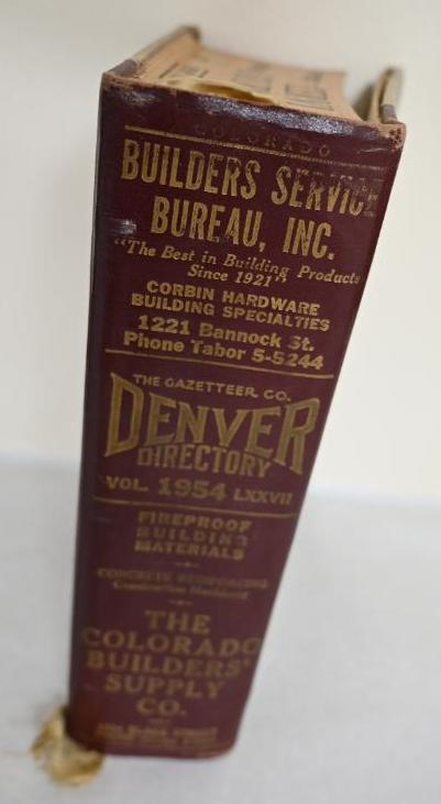 1954 Denver Directory
