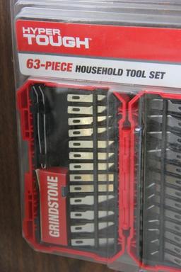 Hyper-Tough 63-Piece Household Tool Set