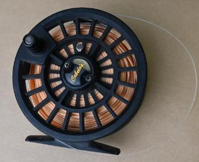 Three Fly Fishing Reels with True Temper 2 Piece Rod