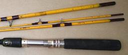 Eagle Claw Packit model PK-601 7.5' Four Piece Rod