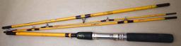 Eagle Claw Packit model PK-601 7.5' Four Piece Rod