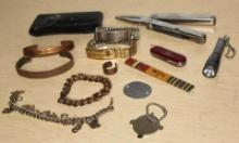 Copper Jewelry, Military Pieces, and More