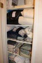 Contents of Hall Linen Closet and Bath Closet