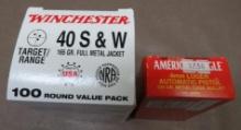 40 S&W and 9mm Ammunition