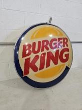 Burger King 32' Round Plastic Sign
