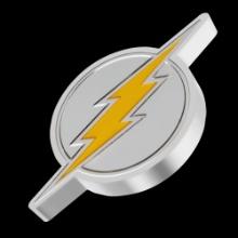 THE FLASH(TM) Emblem 1oz Silver Coin