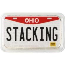 Ohio License Plate - Stacking Across America 1oz Silver Bar