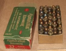 50 Rounds Remington 32 Auto