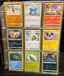 Binder full Front and Back of Sheets - Unsearched Pokemon cards