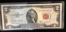 1953c Red Seal $2 Bill