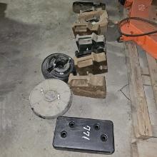 Lot - Lawn tractor Weights