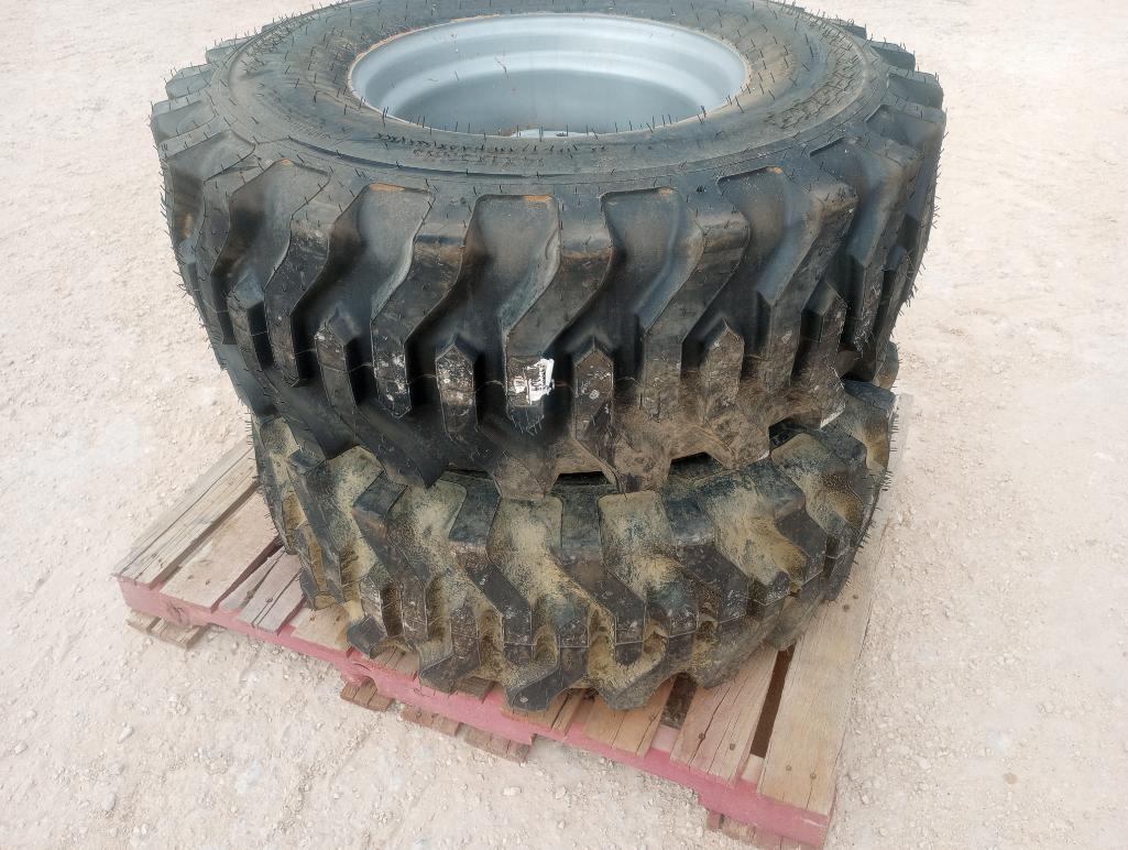(2) Unused Wheels w/Tires 14 X 17.5