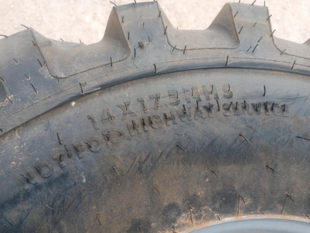 (2) Unused Wheels w/Tires 14 X 17.5